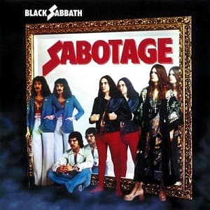Sabotage album cover - Black Sabbath