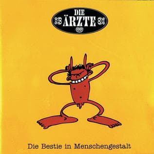 Die Bestie in Menschengestalt album cover - Die Ärzte