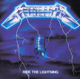 Ride the Lightning album cover - Metallica