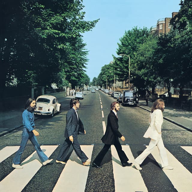 Abbey Road album cover - The Beatles