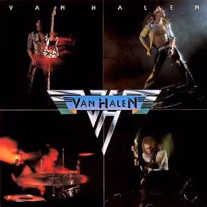 Van Halen album cover - Van Halen